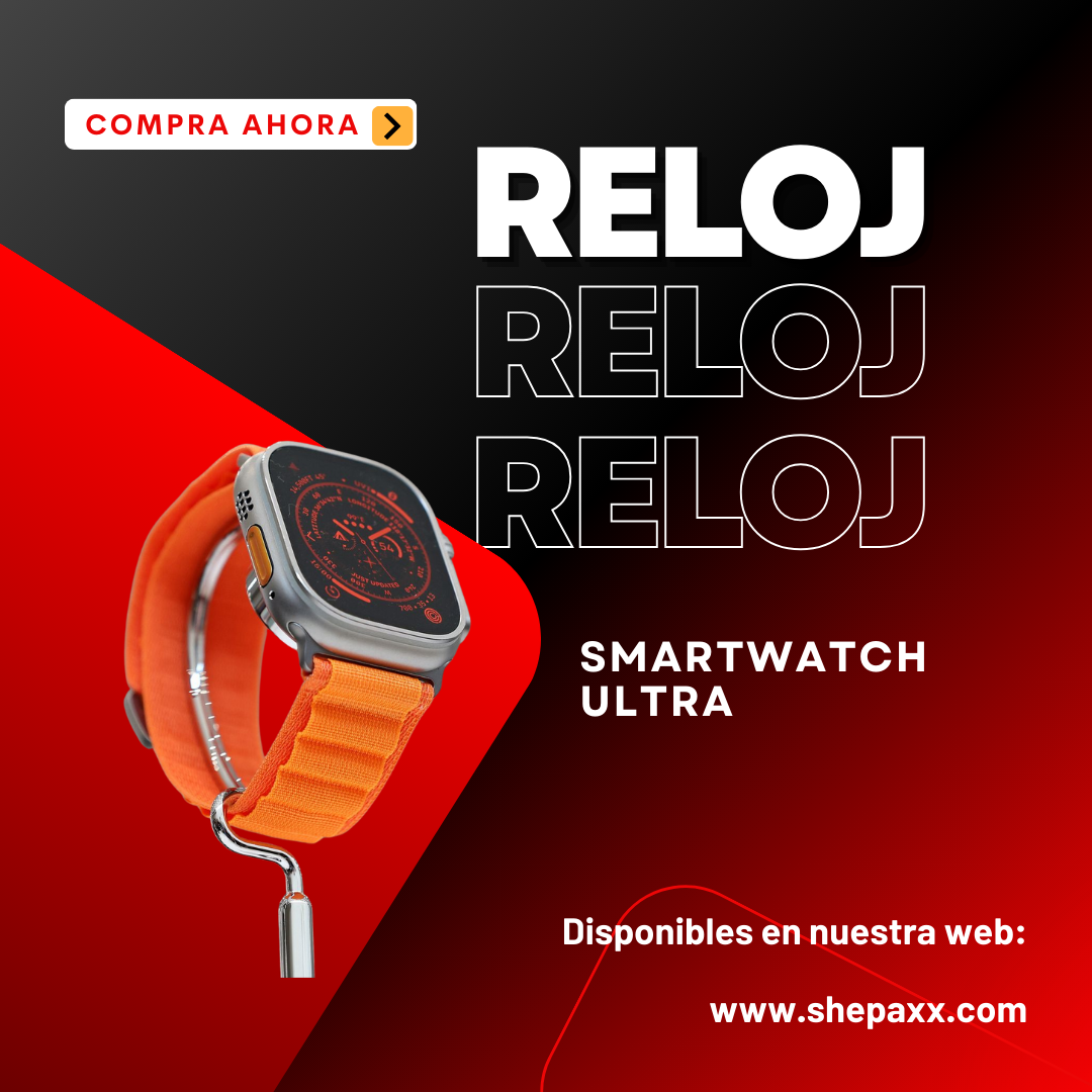 Smartwatch Ultra – Reloj Inteligente con Llamadas Bluetooth, Monitoreo de Salud y GPS