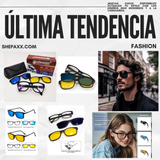 Gafas Total Vision 3 en 1 – Lentes Magnéticos para Día y Noche con Protección Antideslumbrante