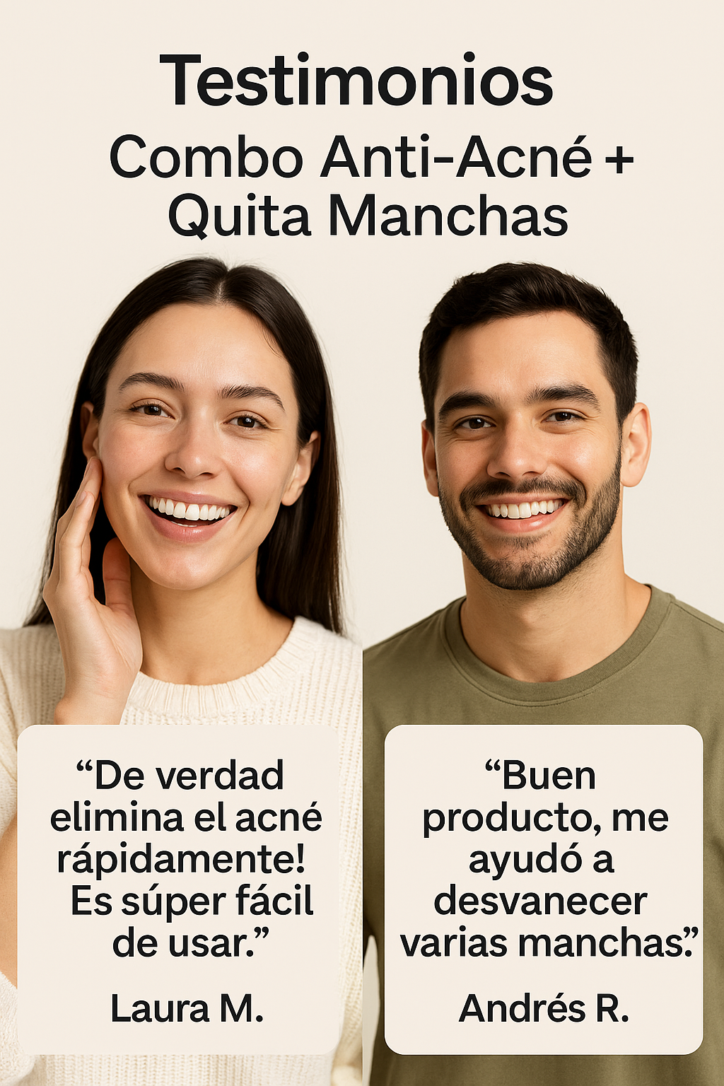 Combo Parche Anti Acné+Quita Manchas🌿✨