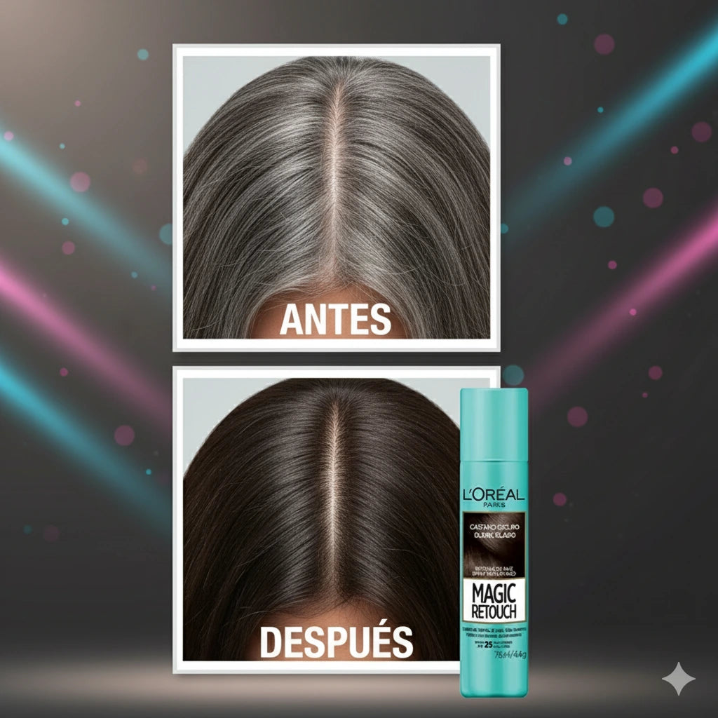 Spray Cubre Canas y Raíces al Instante - L’Oréal Magic Retouch
